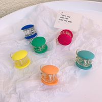 Nihaojewelry Cute Candy Color Round Geometric Catch Clip Wholesale Jewelry main image 4