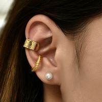 Nihaojewelry Wholesale Jewelry Simple Round Geometric Pearl Earrings main image 3