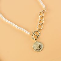 Wholesale Jewelry Round Pendant Pearl Necklace Nihaojewelry main image 3