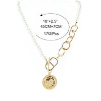 Wholesale Jewelry Round Pendant Pearl Necklace Nihaojewelry main image 6
