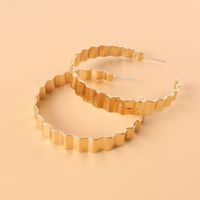 Nihaojewelry Simple Style Alloy Round Hoop Earrings Wholesale Jewelry main image 5