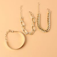 Wholesale Jewelry Simple Geometric Chain Alloy Bracelet Nihaojewelry main image 5