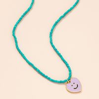 Wholesale Jewelry Soft Ceramic Heart Necklace Nihaojewelry main image 5