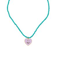 Wholesale Jewelry Soft Ceramic Heart Necklace Nihaojewelry main image 6
