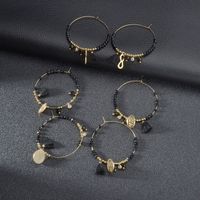 Nihaojewelry Mode Boucles D&#39;oreilles Rondes En Acier Titane Bijoux En Gros main image 6