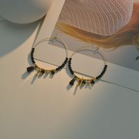 Nihaojewelry Mode Boucles D&#39;oreilles Rondes En Acier Titane Bijoux En Gros sku image 5