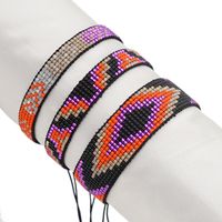Nihaojewelry Wholesale Jewelry Ethnic Style Contrast Color Miyuki Beads Hand-woven Bracelet sku image 4