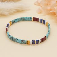 Nihaojewelry Wholesale Jewelry Bohemian Multi-layered Woven Colorful Paint Beaded Bracelet sku image 36