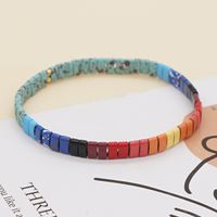 Nihaojewelry Wholesale Jewelry Bohemian Multi-layered Woven Colorful Paint Beaded Bracelet sku image 29