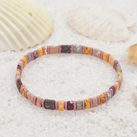Nihaojewelry Wholesale Jewelry Bohemian Multi-layered Woven Colorful Paint Beaded Bracelet sku image 24