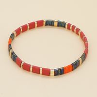 Nihaojewelry Wholesale Jewelry Bohemian Multi-layered Woven Colorful Paint Beaded Bracelet sku image 41