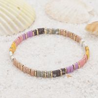 Nihaojewelry Wholesale Jewelry Bohemian Multi-layered Woven Colorful Paint Beaded Bracelet sku image 43