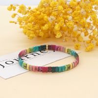 Nihaojewelry Wholesale Jewelry Bohemian Multi-layered Woven Colorful Paint Beaded Bracelet sku image 25