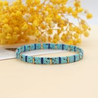 Nihaojewelry Wholesale Jewelry Bohemian Multi-layered Woven Colorful Paint Beaded Bracelet sku image 34