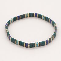 Nihaojewelry Wholesale Jewelry Bohemian Multi-layered Woven Colorful Paint Beaded Bracelet sku image 6