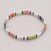 Nihaojewelry Wholesale Jewelry Bohemian Multi-layered Woven Colorful Paint Beaded Bracelet sku image 14