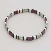 Nihaojewelry Wholesale Jewelry Bohemian Multi-layered Woven Colorful Paint Beaded Bracelet sku image 16