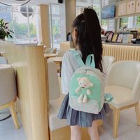Wholesale Children's Plaid Bunny Doll Backpack Nihaojewelry main image 4