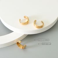 Nihaojewelry Wholesale Jewelry Punk Style Geometric Multilayer Titanium Steel Ring main image 3