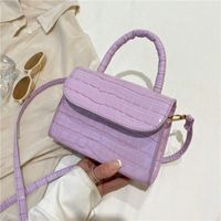 Nihaojewelry Korean Style Stone Pattern Chain Shoulder Messenger Handbags sku image 3