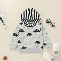 Nihaojewelry Children's Hooded Cartoon Pullovers Pants Two-piece Set Wholesale main image 3