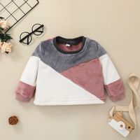 Baby Clothing 2021 Autumn And Winter Baby Sweater Suit Casual Children Clothing Pullover Two-piece Suit main image 3