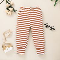 Nihaojewelry Children's Pullover Sweater Striped Trousers Two-piece Set Wholesale main image 5
