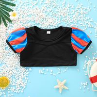 Wholesale Children's Pullover Swimsuit Two-piece Suit Nihaojewelry main image 3
