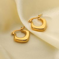 Wholesale Jewelry Geometric Prismatic Stainless Steel Earrings Nihaojewelry main image 5