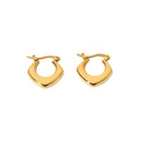 Wholesale Jewelry Geometric Prismatic Stainless Steel Earrings Nihaojewelry main image 6