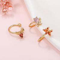 Wholesale Jewelry Ocean Series Color Zirconium Copper Ear Bone Clip Nihaojewelry main image 6