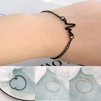 Wholesale Jewelry Simple Lightning Wave Bracelet Nihaojewelry main image 1