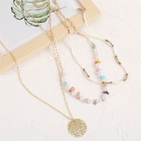 Wholesale Jewelry Beads Stone Branches Pendant Multilayer Necklace Nihaojewelry main image 3
