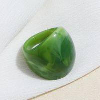 Wholesale Jewelry Retro Transparent Resin Ring Nihaojewelry main image 3