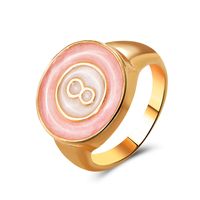 Wholesale Jewelry Geometric Color Windmillring Ring Nihaojewelry main image 4
