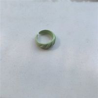 Wholesale Jewelry Candy Color Spell Diagonal Stripe Open Ring Nihaojewelry main image 4