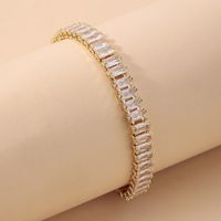 Wholesale Jewelry Rectangular Zircon Geometric Bracelet Nihaojewelry main image 1