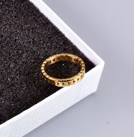 Wholesale Jewelry Arrow Wicker Wheat Titanium Steel Ring Nihaojewelry sku image 1
