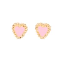 Vente En Gros Bijoux Couleur Coeur Boucles D&#39;oreilles Dégoulinantes Nihaojewelry sku image 2