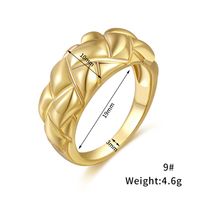 Wholesale Jewelry Retro Pineapple Pattern Copper Ring Nihaojewelry sku image 4