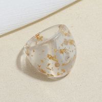 Wholesale Jewelry Retro Transparent Resin Ring Nihaojewelry sku image 1