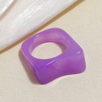 Wholesale Jewelry Retro Irregular Resin Acrylic Ring Nihaojewelry sku image 12