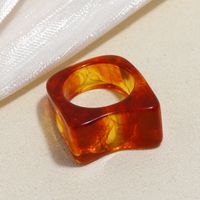 Wholesale Jewelry Retro Irregular Resin Acrylic Ring Nihaojewelry sku image 13