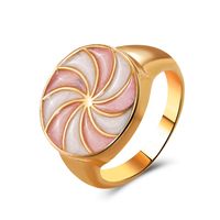 الجملة مجوهرات هندسية اللون Windmillring حلقة Nihaojewelry sku image 2