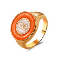 Wholesale Jewelry Geometric Color Windmillring Ring Nihaojewelry sku image 4