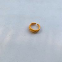 Wholesale Jewelry Candy Color Spell Diagonal Stripe Open Ring Nihaojewelry sku image 6