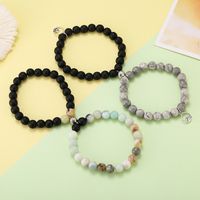 Wholesale Jewelry Natural Stone Beads Bracelets A Pair Of Set Nihaojewelry main image 4