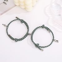 Wholesale Jewelry Key Lock Magnet Attracts Bracelet A Pair Of Set Nihaojewelry main image 4