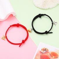 Simple Style Heart Alloy Plating No Inlaid Couple Bracelets sku image 4