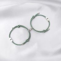 Nihaojewelry Bijoux En Gros Simples Bracelets De Couple Aimant Soleil Et Lune En Acier Inoxydable sku image 16